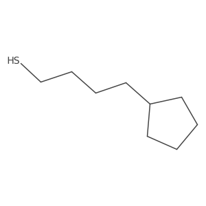 4-Cyclopentylbutane-1-thiol结构式