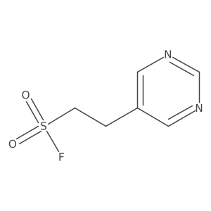 2-(Pyrimidin-5-yl)ethane-1-sulfonyl fluoride Structure