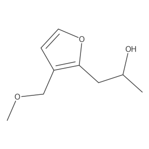 1-[3-(Methoxymethyl)furan-2-yl]propan-2-ol Structure