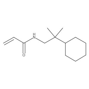 N-(2-Cyclohexyl-2-methylpropyl)prop-2-enamide Structure