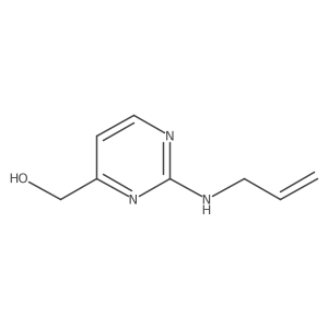 {2-[(Prop-2-en-1-yl)amino]pyrimidin-4-yl}methanol Structure