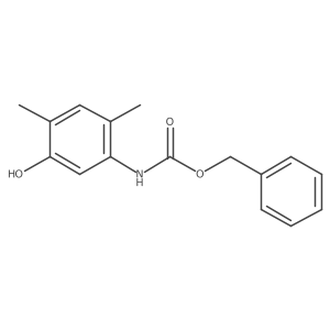 benzyl N-(5-hydroxy-2,4-dimethylphenyl)carbamate结构式