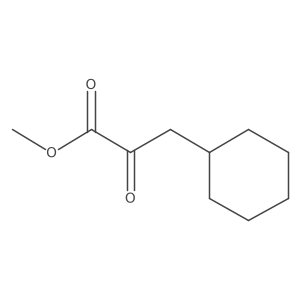 Methyl 3-cyclohexyl-2-oxopropanoate结构式