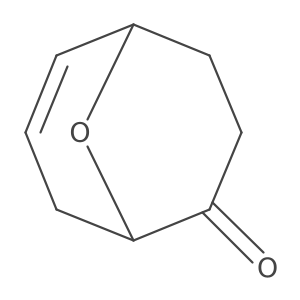 9-Oxabicyclo[3.3.1]non-6-en-2-one, (1R)- Structure