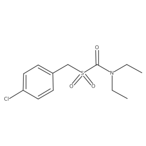 Formamide, 1-[[(4-chlorophenyl)methyl]sulfonyl]-N,N-diethyl-结构式