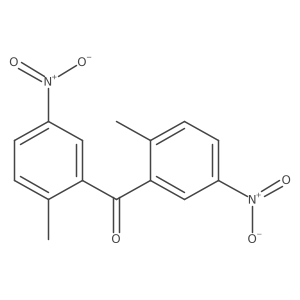 Bis(2-methyl-5-nitrophenyl)methanone Structure