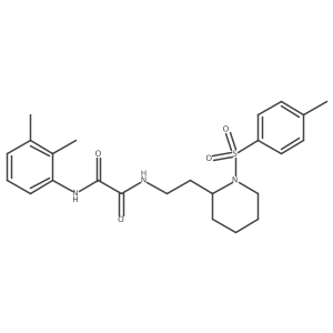 N1-(2,3-dimethylphenyl)-N2-(2-(1-tosylpiperidin-2-yl)ethyl)oxalamide Structure