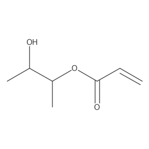 2-Hydroxy-1-methylpropyl 2-propenoate Structure