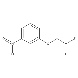 1-(2,2-Difluoroethoxy)-3-nitrobenzene Structure