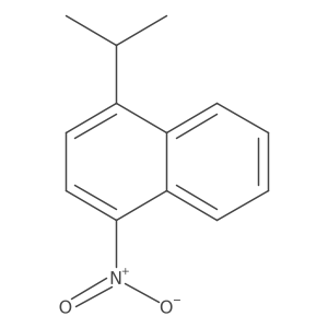 1-Isopropyl-4-nitronaphthalene Structure