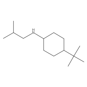 4-tert-butyl-N-(2-methylpropyl)cyclohexan-1-amine Structure