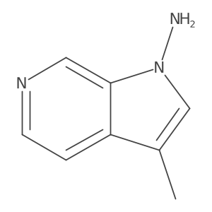 3-Methyl-pyrrolo[2,3-c]pyridin-1-ylamine Structure