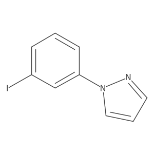 1-(3-Iodophenyl)-1h-pyrazole Structure