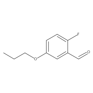 2-Fluoro-5-propoxybenzaldehyde结构式