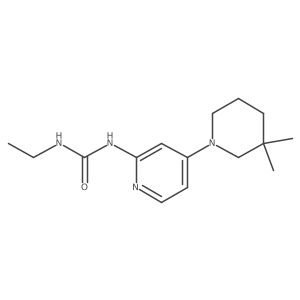 1-(4-(3,3-Dimethylpiperidin-1-yl)pyridin-2-yl)-3-ethylurea Structure