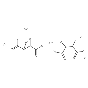 Antimony potassium tartrate monohydrate结构式