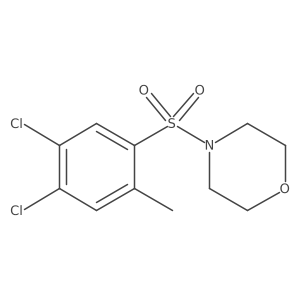 4-(4,5-Dichloro-2-methylbenzenesulfonyl)morpholine Structure