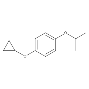1-Cyclopropoxy-4-isopropoxybenzene Structure