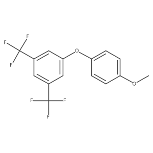 Benzene, 1-(4-methoxyphenoxy)-3,5-bis(trifluoromethyl)-结构式