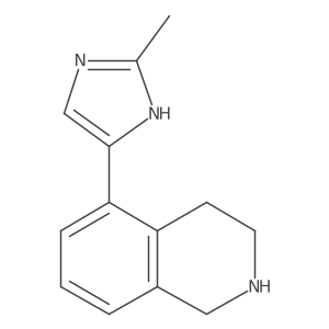 5-(2-Methyl-1H-imidazol-4-YL)-1,2,3,4-tetrahydroisoquinoline Structure