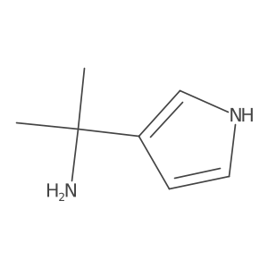 2-(1H-pyrrol-3-yl)propan-2-amine Structure