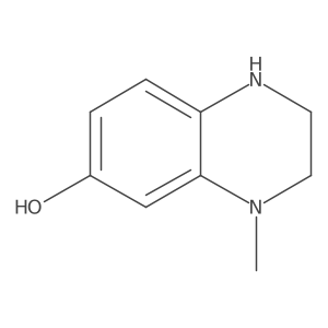 4-Methyl-1,2,3,4-tetrahydroquinoxalin-6-ol Structure