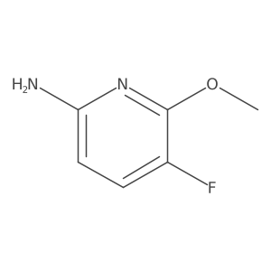 6-Amino-3-fluoro-2-methoxypyridine结构式