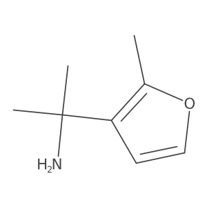 2-(2-Methylfuran-3-yl)propan-2-amine Structure