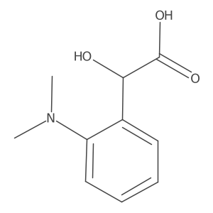 2-[2-(Dimethylamino)phenyl]-2-hydroxyacetic acid结构式