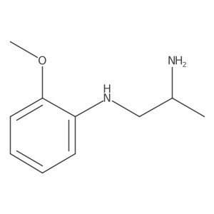 N1-(2-Methoxyphenyl)propane-1,2-diamine Structure