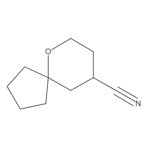 6-Oxaspiro[4.5]decane-9-carbonitrile Structure