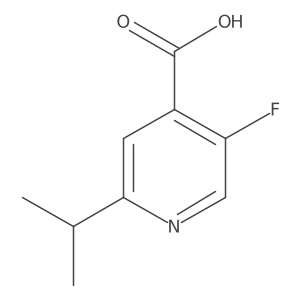 5-Fluoro-2-isopropylisonicotinic acid结构式