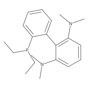 2'-(Diethylphosphino)-N2,N2,N6,N6-tetramethyl-[1,1'-biphenyl]-2,6-diamine Structure