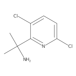 2-(3,6-Dichloro-2-pyridyl)propan-2-amine Structure
