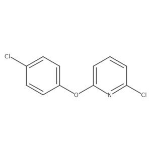 2-Chloro-6-(4-chlorophenoxy)pyridine结构式