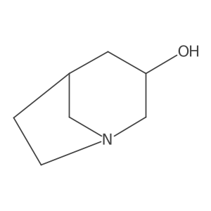 1-Azabicyclo[3.2.1]octan-3-ol结构式