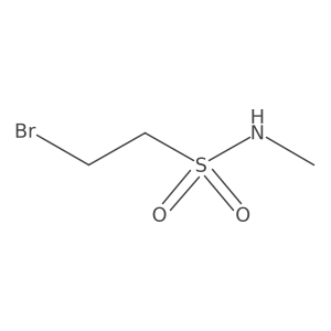 2-bromo-N-methylethane-1-sulfonamide结构式