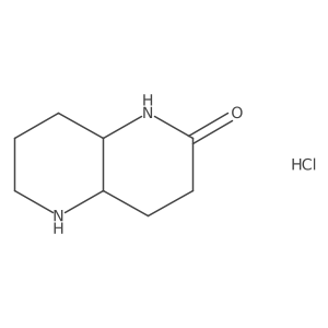 Octahydro-1,5-naphthyridin-2(1H)-one hydrochloride结构式