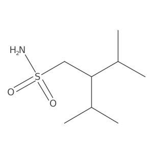 3-Methyl-2-(propan-2-yl)butane-1-sulfonamide Structure