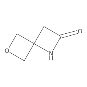 6-Oxa-1-azaspiro[3.3]heptan-2-one Structure