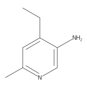4-Ethyl-6-methylpyridin-3-amine结构式