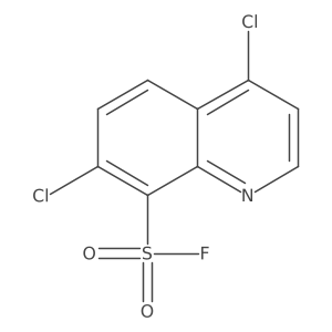 4,7-Dichloroquinoline-8-sulfonyl fluoride Structure