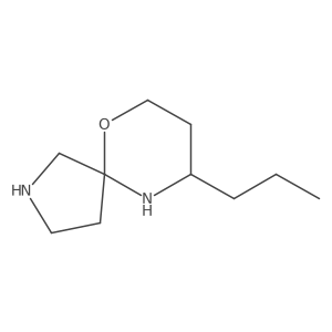 9-Propyl-6-oxa-2,10-diazaspiro[4.5]decane Structure