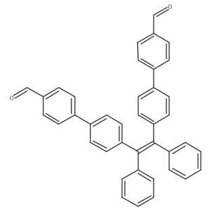 (Z)-4',4'''-(1,2-Diphenylethene-1,2-diyl)bis([1,1'-biphenyl]-4-carbaldehyde)结构式