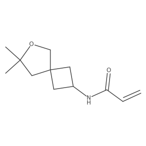 n-{7,7-Dimethyl-6-oxaspiro[3.4]octan-2-yl}prop-2-enamide结构式