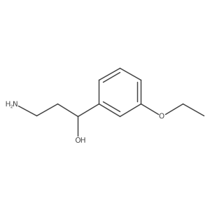 (1R)-3-amino-1-(3-ethoxyphenyl)propan-1-ol Structure