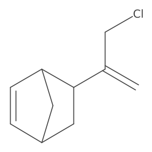 5-(3-Chloroprop-1-en-2-yl)bicyclo[2.2.1]hept-2-ene结构式