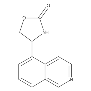 4-(Isoquinolin-5-yl)-1,3-oxazolidin-2-one Structure