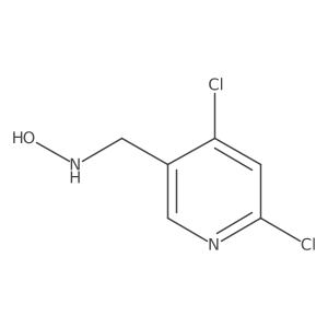 N-[(4,6-dichloropyridin-3-yl)methyl]hydroxylamine结构式