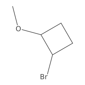 (1R,2R)-1-Bromo-2-methoxycyclobutane结构式